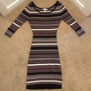 Striped Sweater Dress